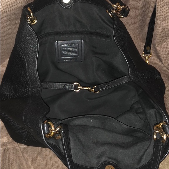 COACH pebbled leather Small Lexy handbag - Picture 8 of 8